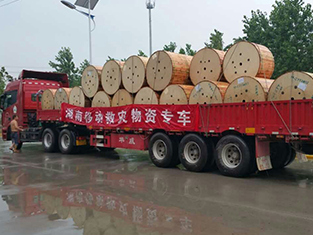 bb贝博艾弗森官方网站科技援建湖南洪水灾区，，，，，，为湖南移动提供通讯物资